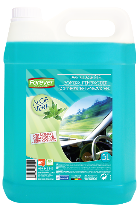 Lave-glace d'été Aloe Vera 5 L