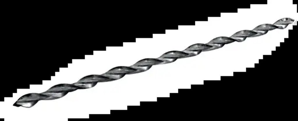 Spiraalanker 6mm Renovatie Inox 304 (18/10) l=1m