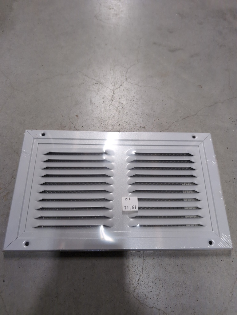 Muurrooster GAVO opbouw 25x20 met gaas  (kopie)