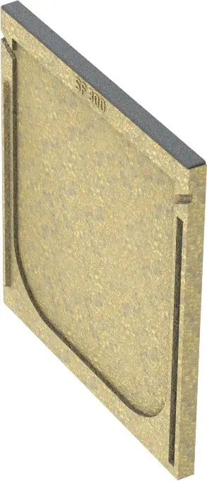 ANRIN KE 300 sluitplaat
