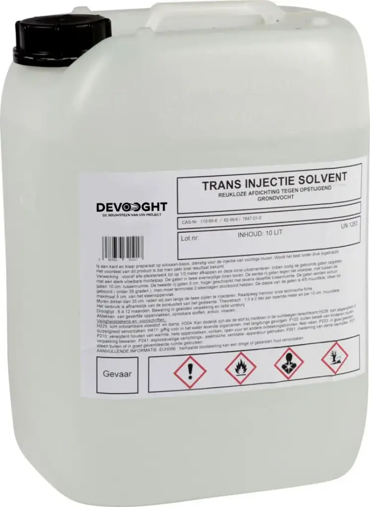 Injectievloeistof 10% 10l
