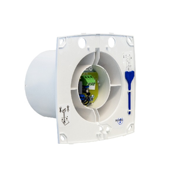 Renson 9412H ventilator timer & bocht dia 125 body 