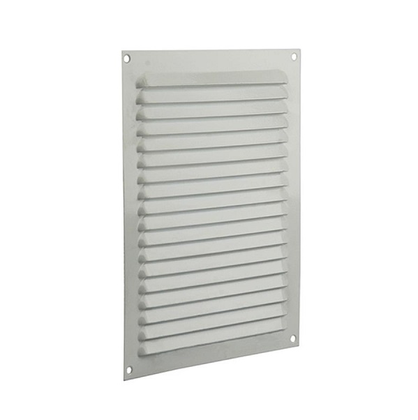 Renson 436 Alu grating white 20x25 without mesh