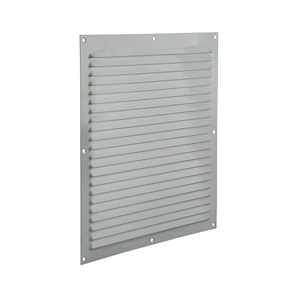 Renson 436 Alu rooster wit 30x30 zonder gaas  
