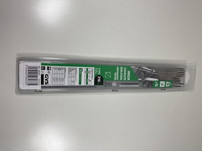 Lasbagetten RVS Ø 2,5mm (10 stuks)
