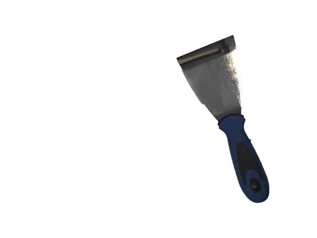 Plamuurmes inox softgrip handvat 10 cm    