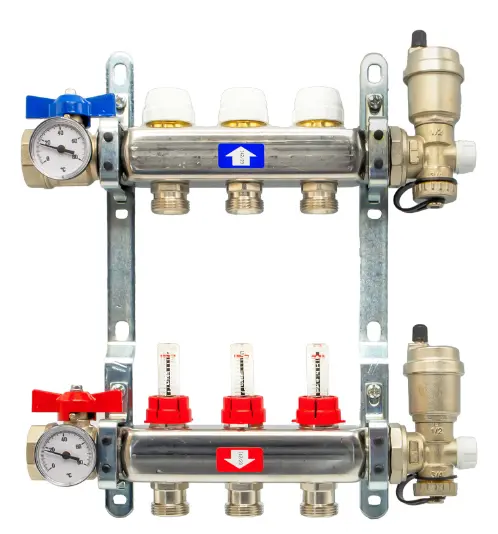 Distributor set 10 outputs