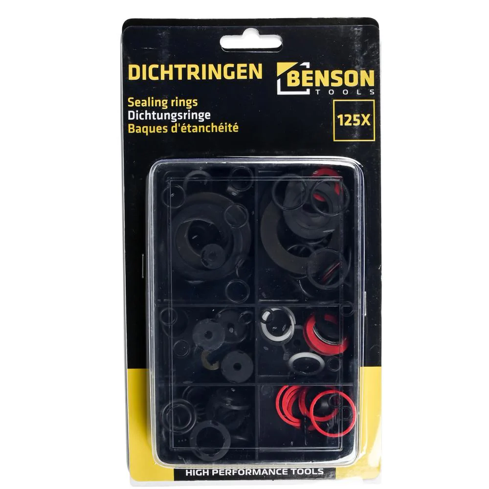 Afdichtingsringen set 125 delig 