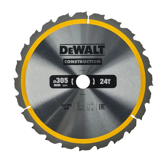 Lame de scie circulaire de chantier 305x30mm 24T