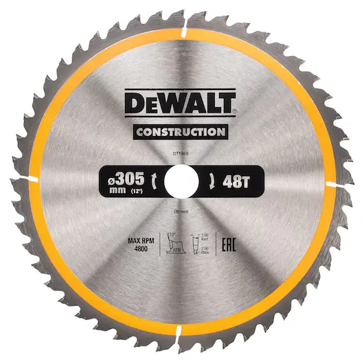 Construction circular saw blade 305x30mm 48T