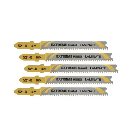 Jigsaw blade BiM extreme for fast cutting in wood and laminate (T101BIF) (5pcs)