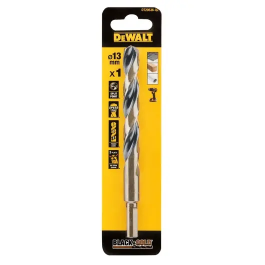 Black & Gold metal drill bit 13mm