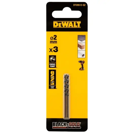 Black & Gold metaalboor 2mm (3st)