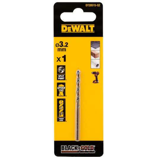 Black & Gold metaalboor 3,2mm 