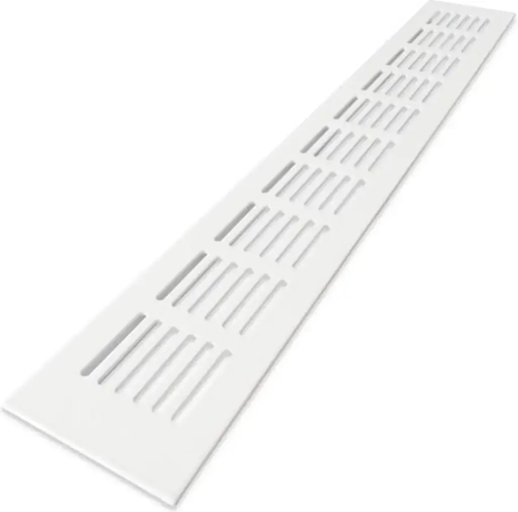 Ventilatiestrip Alu G61-5006W Alu wit 