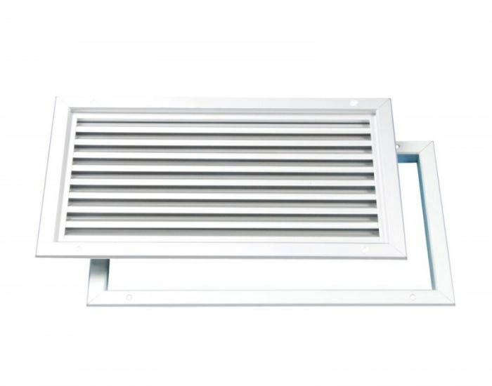 Grille de porte alu blanc G31-4207 W