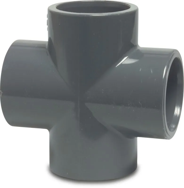 PVC druk kruisstuk dia 50