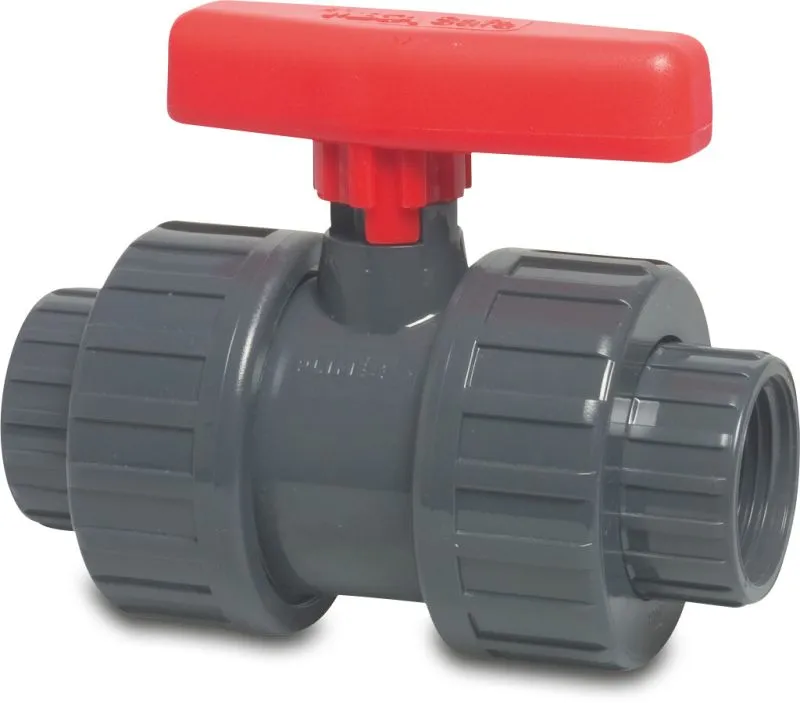 Kogelkraan PVC-U 1" binnendraad 16bar DN25 Safe 625 L1 