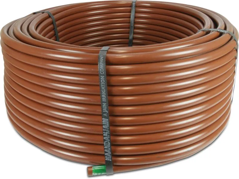 Pressure pipe PE40 16 mm x 1.2 mm smooth 2.5bar brown 100m