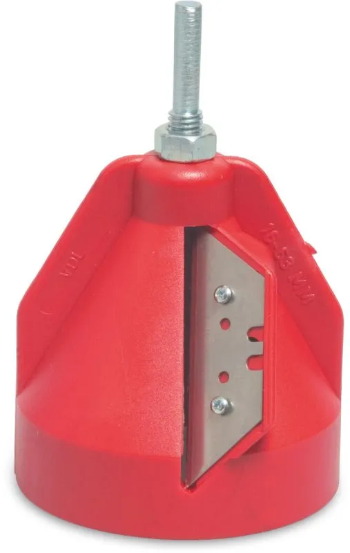 Ébavureur 16-63 mm rouge