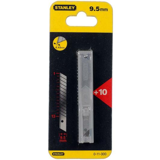 Stanley afbreekmesjes in dispenser 9mm (kopie)