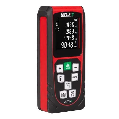 Afstandmeter digitaal LXD35G 35 meter met groene straal 
