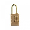 Combinatiehangslot Goud 20mm - 22mm beugel 