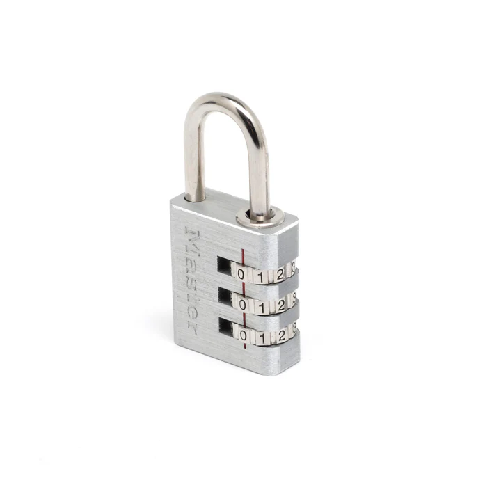 Combinatiehangslot Grijs 30mm - 24mm beugel 