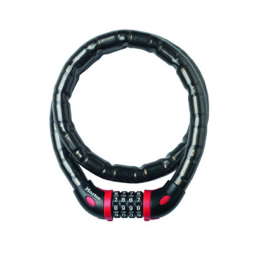 Cadenas à combinaison pour bicyclette 1.8m x 18mm