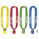 Fietshangslot 90mm (blauw, rood, groen of geel) 