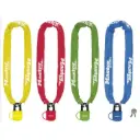 Fietshangslot 90mm (blauw, rood, groen of geel) 