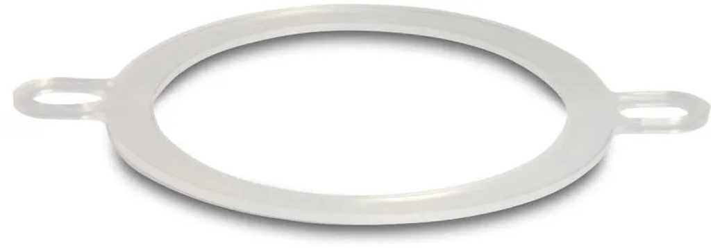Druk pakkingring 32mmx48mm transparant