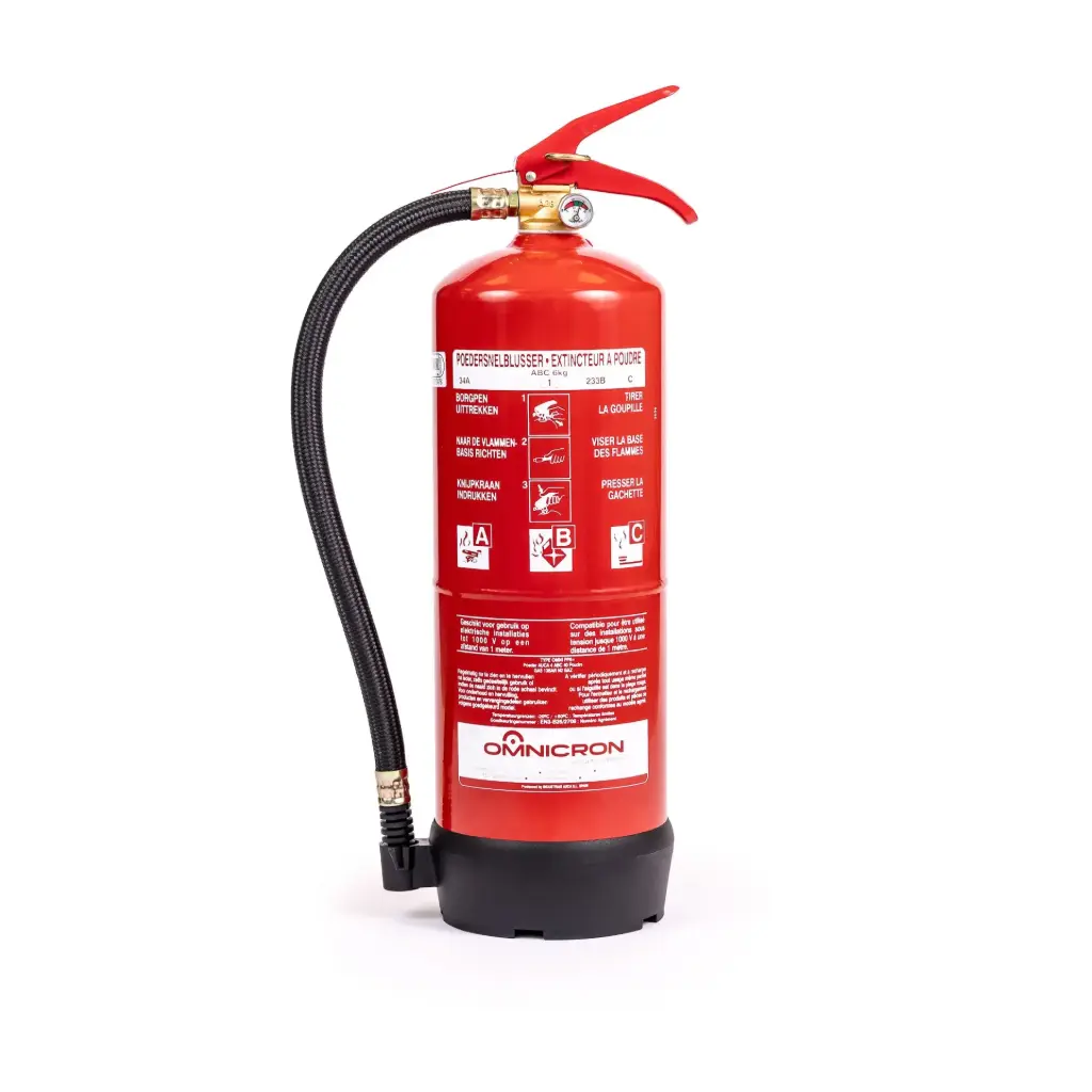 Poederblusser 6KG - ABC - Benor