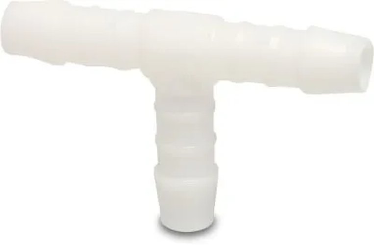 Slangpilaar T-stuk 8 mm 90 °