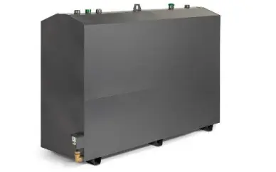 Réservoir de stockage métallique prismatique hors sol à double paroi 350l