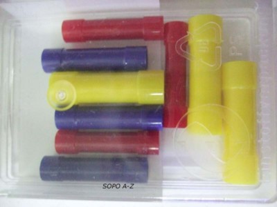 Assortiment kabelhulsen 0.5-6 Rood 