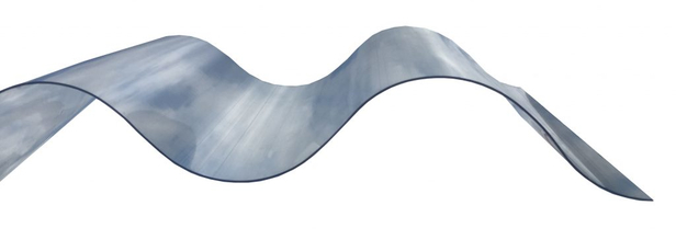 PVC golfplaat enkelwandig 1,10x1,22m 177/51 (grote golf)