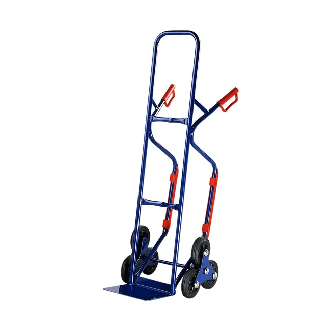 Zolderwagen 6 wielen vol rubber 