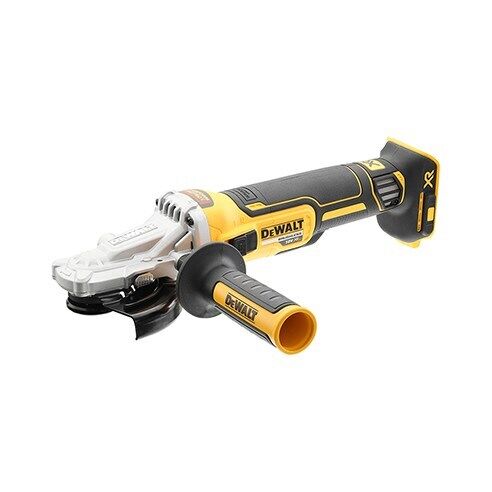 DCG405FN-XJ 18V XR Brushless Haakse slijper 125mm met platte kop en schuifschakelaar 