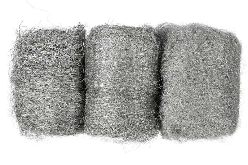 Steel wool set 3 pcs