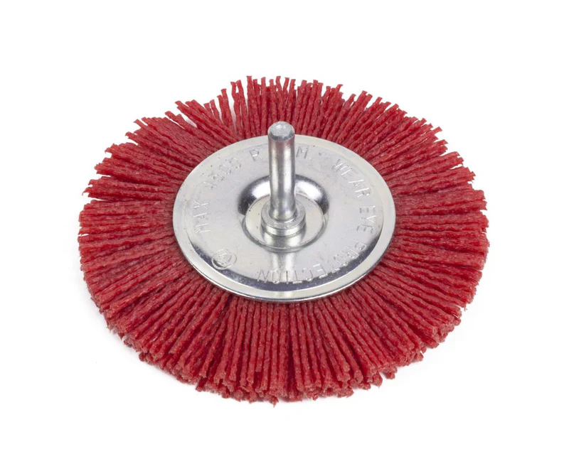 Nylon brush disc for drilling machine 100 mm