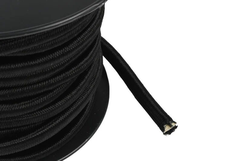 Elastique 8mm 20m noir