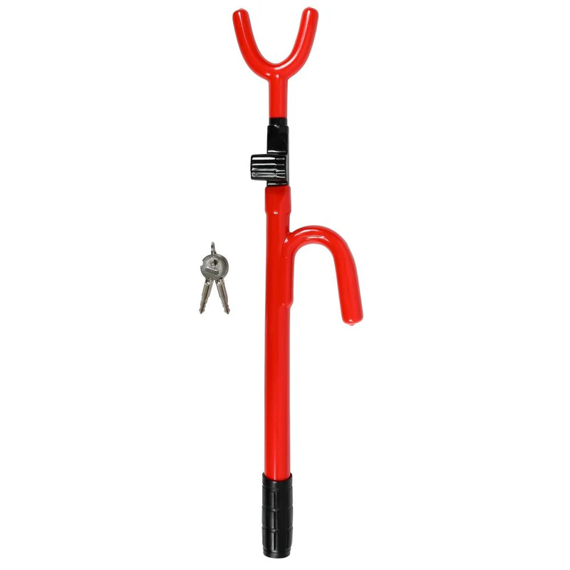 Steering lock car