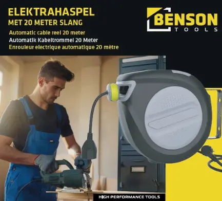 Elektrahaspel 20 meter 