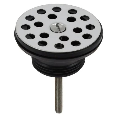 Afvoerplug met rooster zonder overloop,  diameter 63 mm