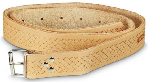 Leather belt