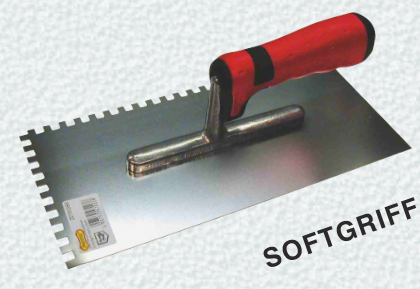 Paste knife serrated 10x10mm