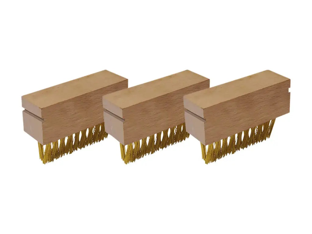Joint brush 3 pcs + scraper on card