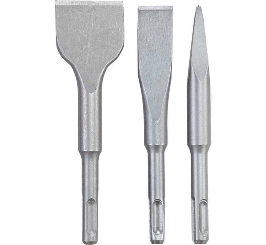 KWB SDS beitelset 3-stuks 140mm