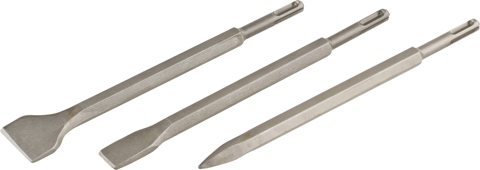 KWB SDS beitelset 3-dlg 250mm